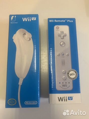 Wii remote Plus + Wii nunchuk комплект