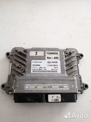 Блок управления двигателем Tagaz Vega С100 2011