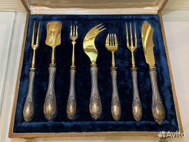 Антикварный сервировочный набор.19-20 век