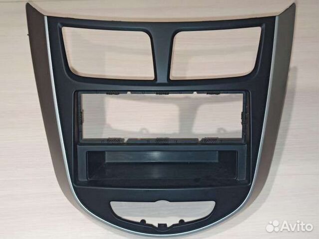 Рамка для магнитолы hyundai solaris