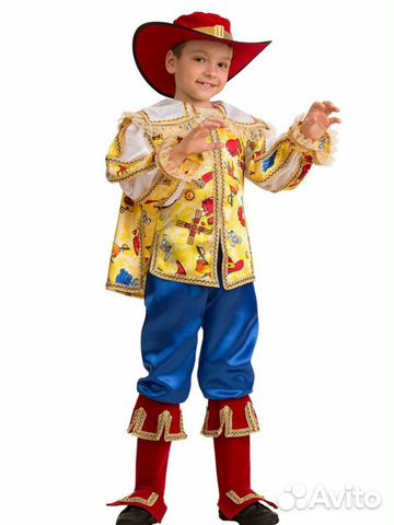 Костюм новогодний « кот в сапогах »