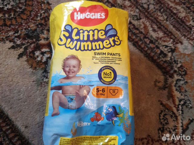 Трусики для плавания Huggies Little Swimmers 5-6