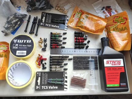 Ниппели, лента, герметик и т.д. для бескамерки