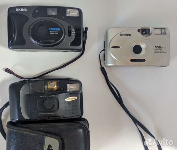 Плёночные фотоаппараты Skina,Konica, Samsung