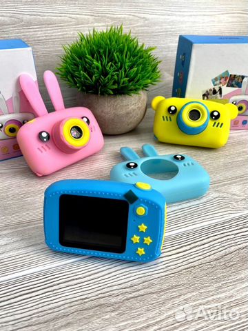 Детский фотоаппарат Мишка Зайка