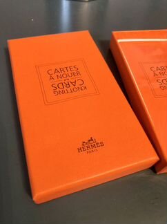 Hermes карточки подарочные новые