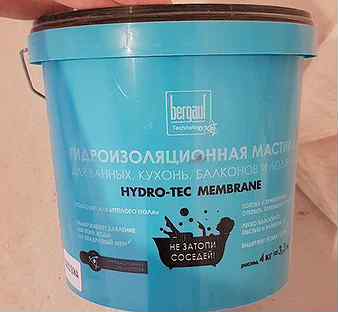 Hydro tec membrane. Гидроизоляционная мастика Bergauf Hydro-Tec membrane, 13 кг.
