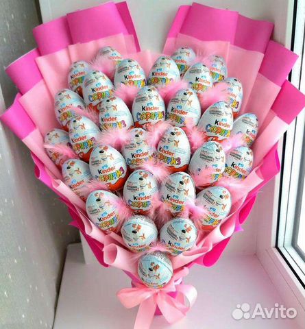 Сладкие букеты из конфет