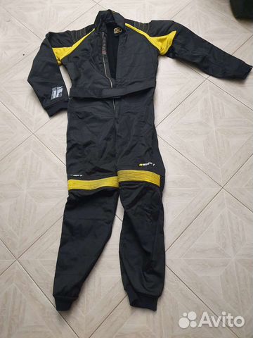 Комбинезон для автоспорта огнеупорный Shift черный