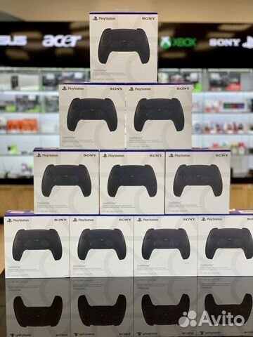 Новый/Геймпад DualSense/Sony PS5/Black
