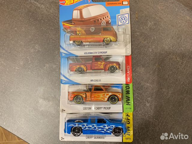 Hot Wheels пикапы
