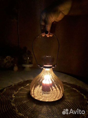 Светильник со свечей