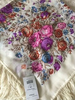 Платок- шаль павловопосадский 