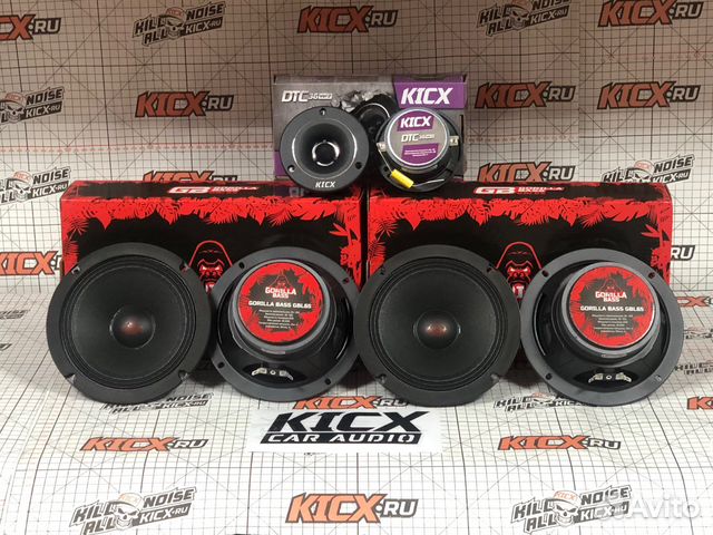 Громкий фронт Kicx 16+16+вч