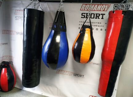 Боксерские мешки (боксерские груши) производство