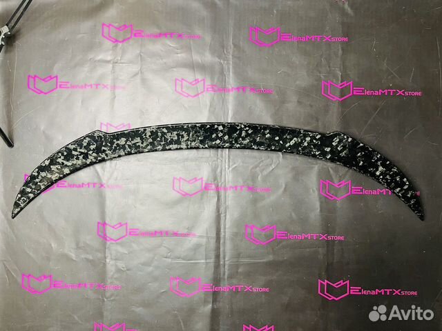 Спойлер для BMW G15 V стиль кованный карбон