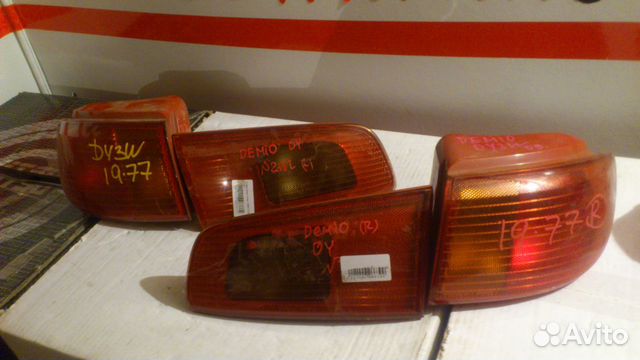 Стоп сигналы для мазда дэмио 2002-2005г