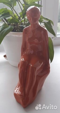 Статуэтка периода ссср. Девушка ню