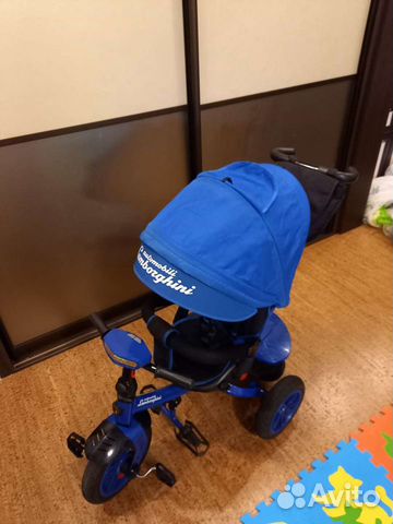 Детский трехколесный велосипед Ламборджини