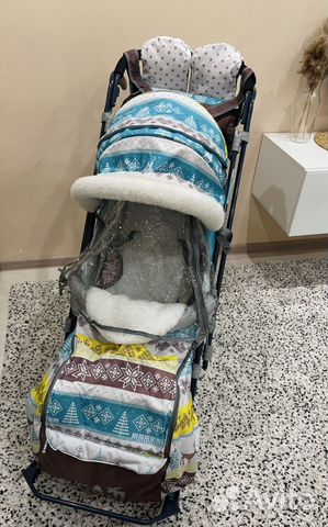 Санки коляска ника 7 3