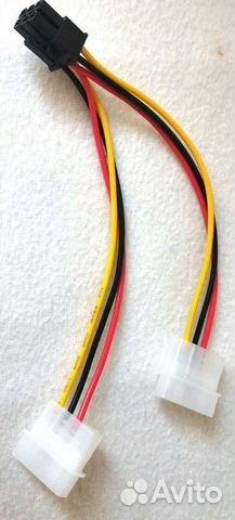 Переходник Fine Power 5-pin Male - Molex x2 Female