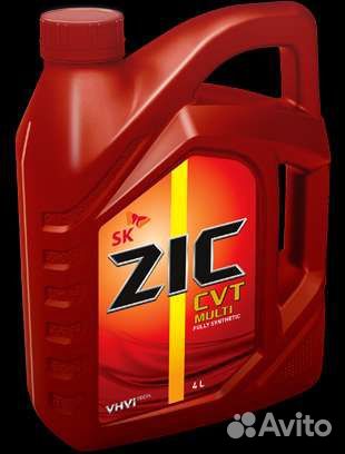 Zic CVT Multi 4 литра. Масло для вариаторов