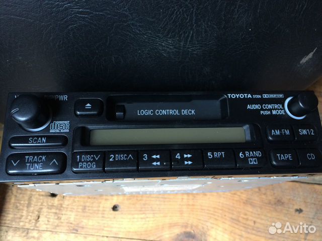 Магнитола toyota кассетная