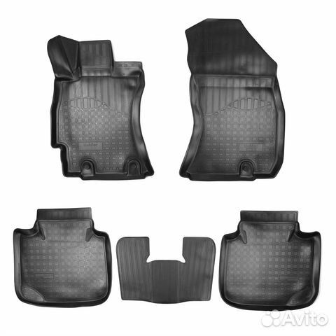 Коврики в салон для Subaru Legacy (2017-2020)