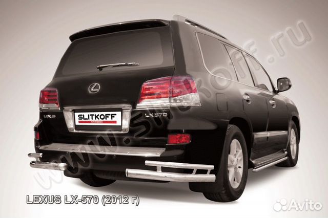Уголки d76+d42 двойные Lexus LLX57012013