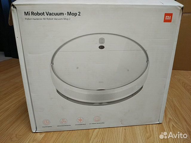 Робот пылесос Xiaomi Mi Robot Vacuum Mop 2