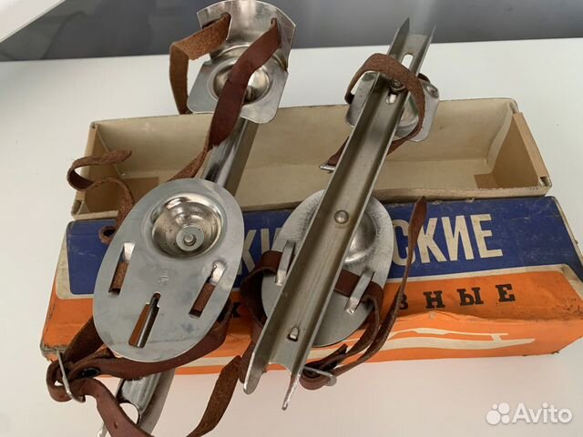 Коньки детские двухполозные