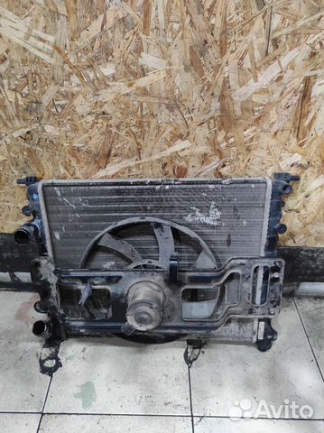 Радиатор в сборе с вентилятором Renault symbol 1