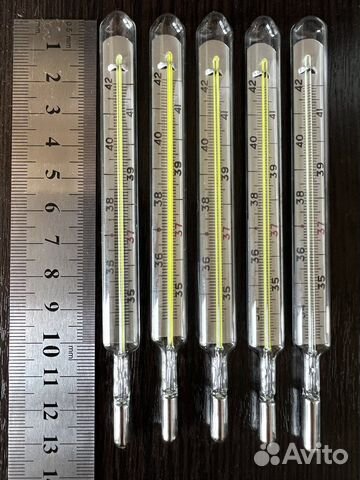 Термометр Градусник Ртутный СССР Новый