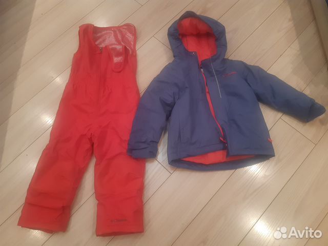Прочный зимний костюм ребенку 3-6 лет