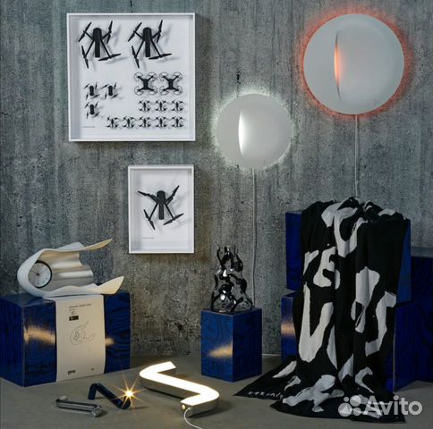 Икеа арт-ивент 2021 Бра, светодиодный, белый 30см