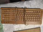 Клавиатура деревянная объявление продам