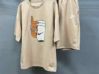 Спортивный костюм Nike шорты + футболка