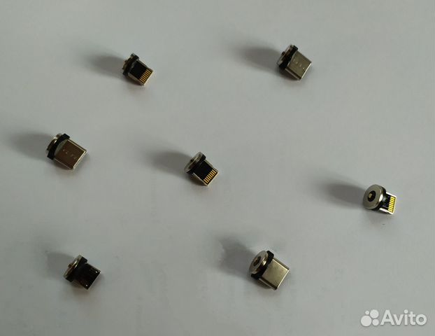 Магнитные наконечники iPhone, micro usb (новые)