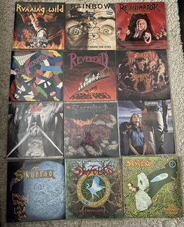 Scorpions metallica iron maiden ozzy rainbow винил