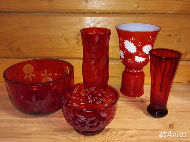 Ваза кувшин для цветов СССР