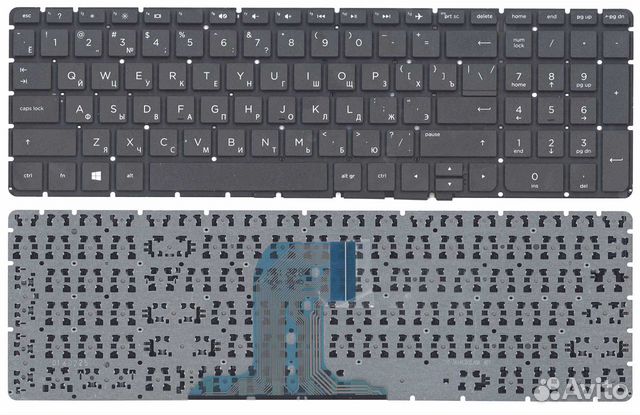 Клавиатура HP Pavilion 250 G4 G5, 255 G4 черная