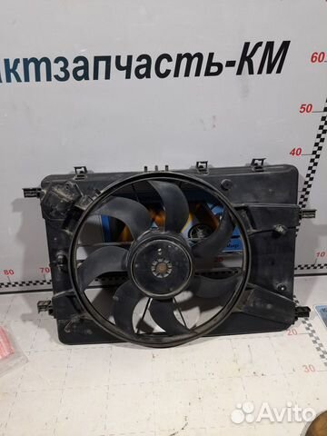 Диффузор радиатора в сборе 1.8 Chevrolet Cruze