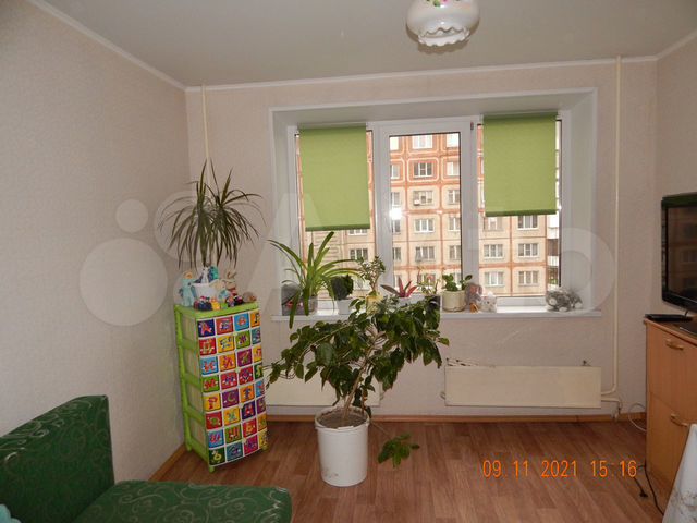 Комната 18 м² в 1-к., 6/9 эт.