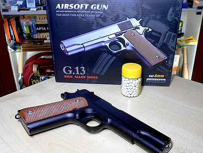 Страйкбольный пистолет Colt 1911