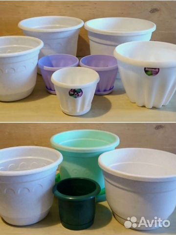 Горшки цветочные новые