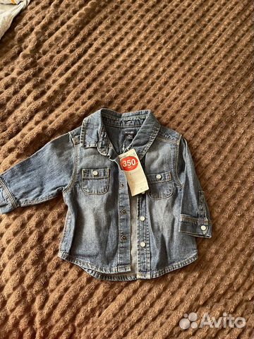 Рубашка джинсовая