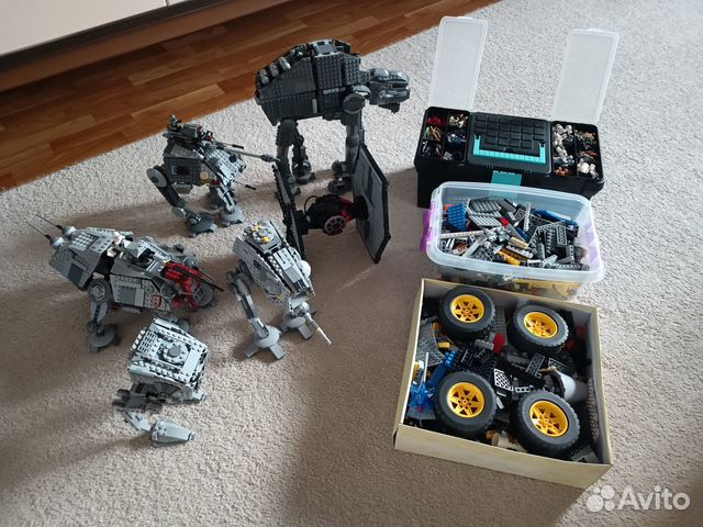 Конструктор lego Звездные войны. 6 Моделей+Россыпь