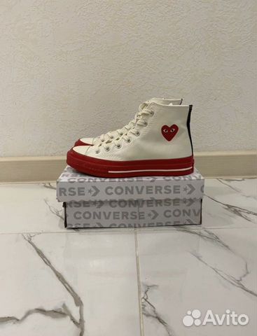 Кеды Converse play comme des garcons