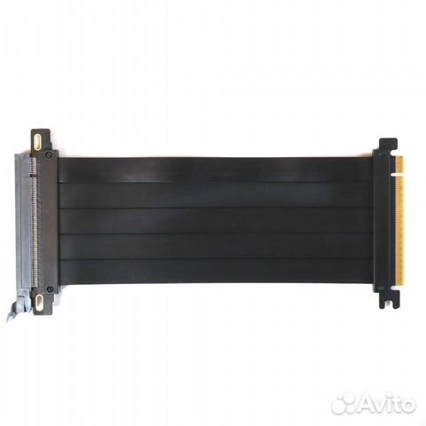 Райзер pcie 4.0 x16 20 см 180 градусов удлинитель