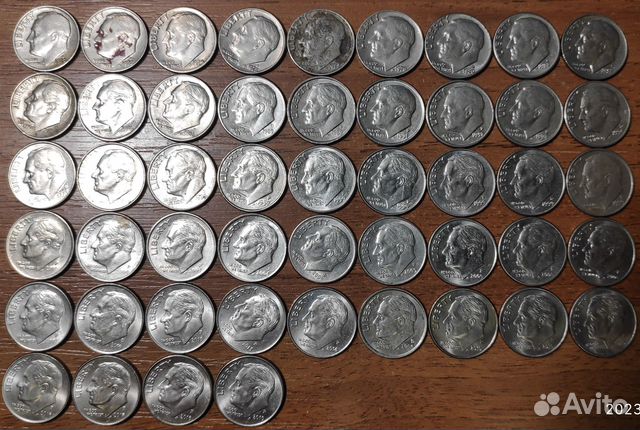 США 10 центов (dime)